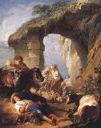 Francois Boucher The Rural Life oil on canvas